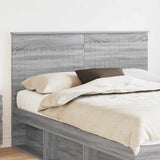 Headboard with Headboard Grey Sonoma 140 cm Engineered wood 887765