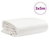 Tarpaulin White 3x5 m 650 g/m 156182