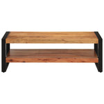 ZNTS Coffee Table 120x55x40 cm Solid Wood Acacia 352307