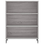 Highboard Grey Sonoma 69.5x32.5x180 cm Engineered Wood 3189595