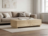 Coffee Table Sonoma Oak 102 x 50.5 x 35 cm Engineered Wood 8011452