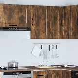 ZNTS Kitchen Wall Cabinet Porto Smoked Oak Engineered Wood 854032