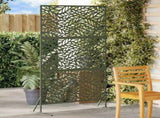 Privacy Screen Olive 100 x 50 x 180 cm Steel 868559