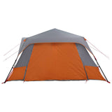 Instant Tent Grey and Orange 10-Person 42017489
