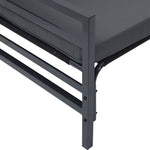 Garden Sofa Set Anthracite Steel 3378976