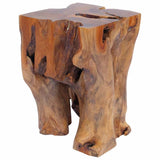 Stool Solid Teak Wood 243469