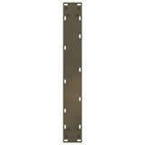 Dining Table Legs U-Shaped 3 pcs Natural Steel 70x cm Steel 4013203