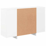 Sideboard White 120x30x75 cm Engineered Wood 809620