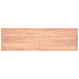 Table Top Light Brown 200x60x cm Treated Solid Wood Oak 3156399