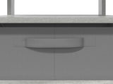 Coffee Table Concrete Grey 77 x 55 x 42 cm Engineered Wood 8000415