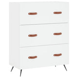 Highboard White 69.5x34x180 cm Engineered Wood 3198377