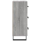 Sideboard Grey Sonoma 34.5x34x90 cm Engineered Wood 828634