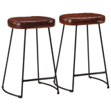Bar Stools 2 pcs Dark Brown 41x29x62 cm 358924