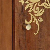 Sideboard with Shelf Brown 40 x 33 x 75 cm Solid Mango Wood 4018760