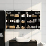 Bathroom Cabinet Set 3 pcs 120 x 14.5 x 70 cm Engineered wood 3403753
