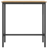Table Artisan Oak 100 x 40 x 100.5 cm Engineered Wood and Steel 873743