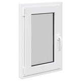Basement Window RISOR 50 x 75 cm PVC and Glass White 42047229
