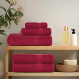 Hand Towels "FROGN" 10 pcs Bordeaux 50x100 cm 360 gsm 136736