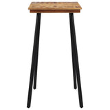 ZNTS Bar Table 110x55x105 cm Solid Wood Teak 358533