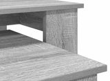 Coffee Table Set 2 pcs Grey Sonoma Engineered Wood 8000137
