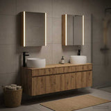 Bathroom Cabinet Set 5 pcs Artisan Oak Engineered Wood 3406654