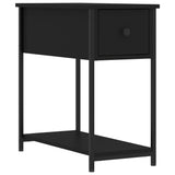 Bedside Cabinets 2 pcs Black 30x60x60 cm Engineered Wood 826054