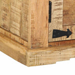 Sideboard Brown 55 x 35 x 70 cm Rough mango wood 4019629