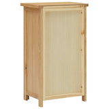 Cupboard 45x32x85 cm Solid Oak Wood 289198