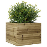 Garden Planter 60x60x45.5 cm Impregnated Wood Pine 847252