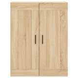 Highboard Sonoma Oak 69.5x34x180 cm Engineered Wood 3199572