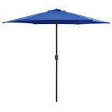 Garden Parasol with Aluminium Pole 270x246 cm Azure Blue 47351
