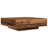 Coffee Table Old Wood 100 x 100 x 31 cm Engineered Wood 863006