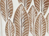Art Decor 3 pcs Brown and White 40 x 40 x 1.5 cm 42046760