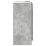Reception Desk Concrete Grey 155x50x103.5 cm Engineered Wood 3324199
