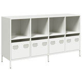 Sideboard White 135x39x73.5 cm Cold-rolled Steel 3307166