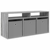 Lowboard with Drawer Grey Sonoma 102 x 32 x 48.5 cm 8000593