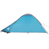 Camping Tent Dome 4-Person Blue Waterproof 94770