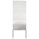 Garden Privacy Screen Silver 50 x 140 cm Stainless steel 876291