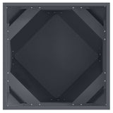 Planter Anthracite 50 x 50 x 50 cm Steel 883840