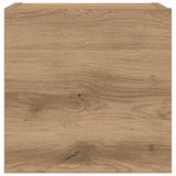 7 Piece TV Cabinet Set Wall-mounted Artisan Oak Engineered Wood 3329020