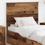 Headboard with Headboard Old Wood 90 cm Engineered wood 887811