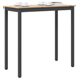 Bar Table Natural 110 x 55 x 105 cm Solid Pine Wood 892803