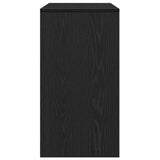 Console Table Black Oak 89x41x76.5 cm Engineered Wood 862081