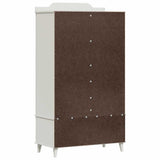 Wardrobe with Chalkboard White 90 x 45 x 165 cm Engineered Wood 42003034