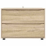 Storage Cabinet Sonoma Oak 80 x 48 x 57 cm Engineered Wood 888819