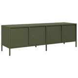 TV Cabinet Olive Green 135x39x43.5 cm Cold-rolled Steel 851332