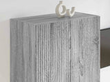 TV Wall Cabinet Grey Sonoma 59.5 x 31 x 100 cm Engineered Wood 892375