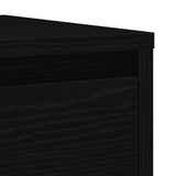 Sideboard Black Oak 29.5x34x76 cm Engineered Wood 861635