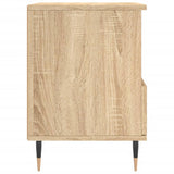 Bedside Cabinets 2 pcs Sonoma Oak 40x35x50 cm Engineered Wood 830611