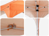 Pop-up Party Tent 575 x 288 x 245 cm Orange Oxford Fabric 42019888